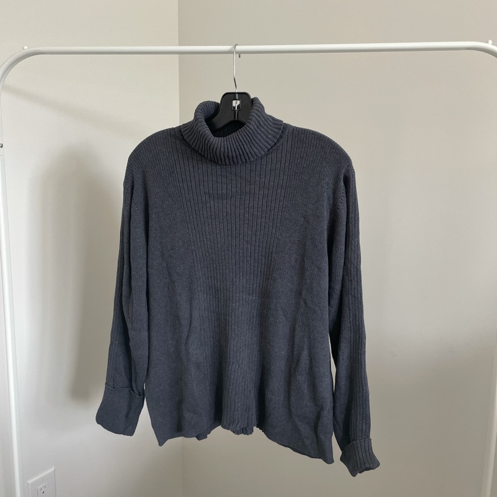 AE Sport & Co. Ribbed Turtleneck Sweater